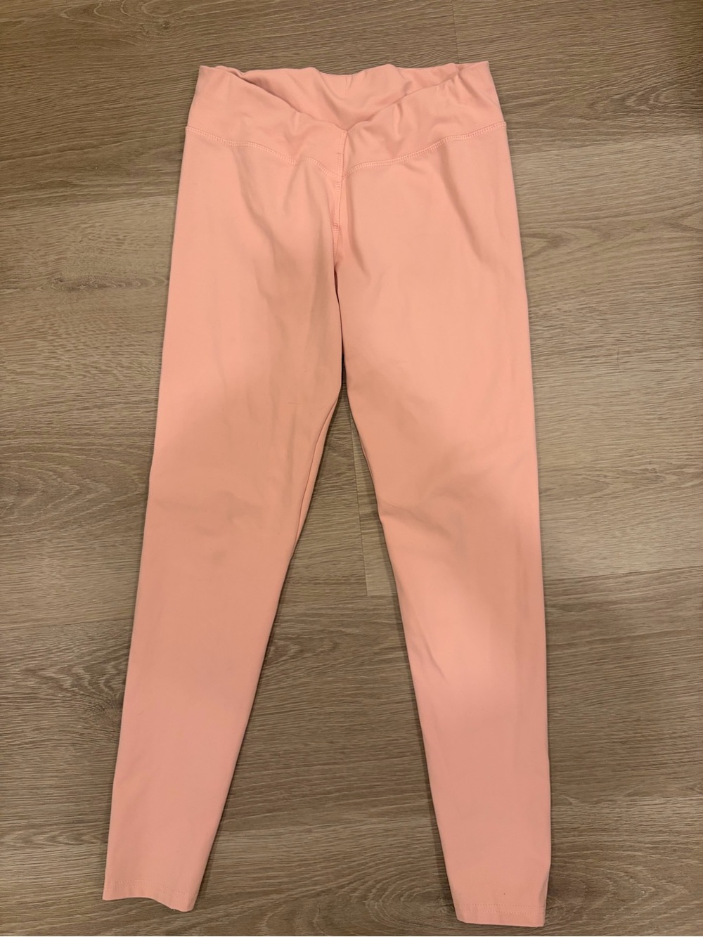 SHEIN Peach Pink High-Waist Leggings